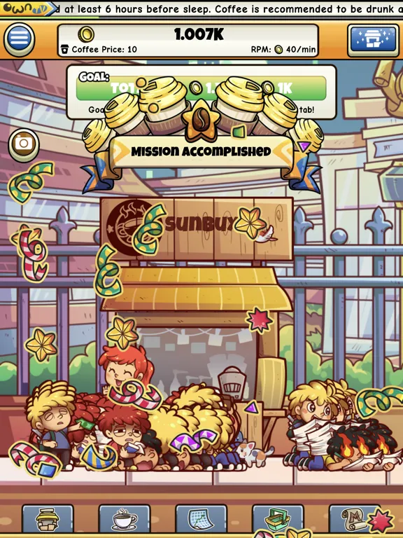 Own Coffee Shop: Idle Game iPad 应用截图