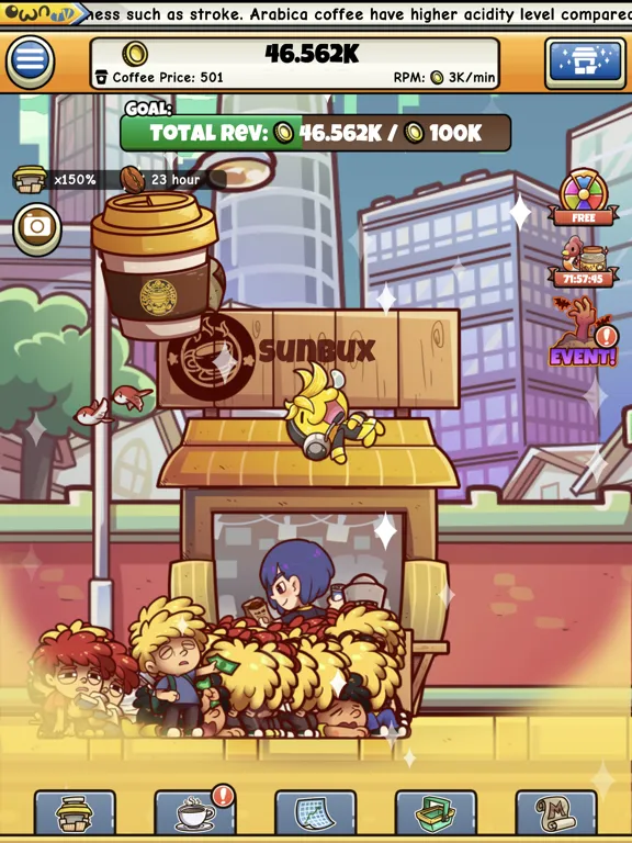 Own Coffee Shop: Idle Game iPad 应用截图
