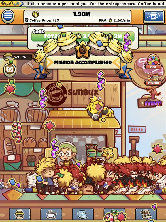 Own Coffee Shop: Idle Game iPad 应用截图