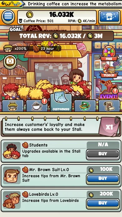 Own Coffee Shop: Idle Game应用截图