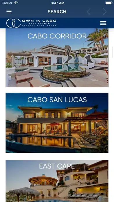 Cabo San Lucas Real Estate स्क्रीनशॉट