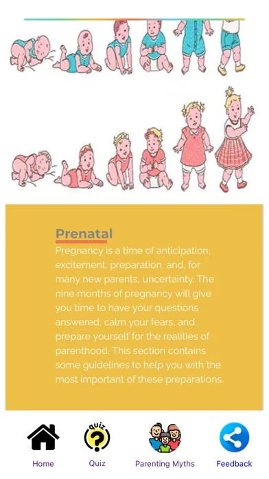Baby Milestones : Parenting Screenshots