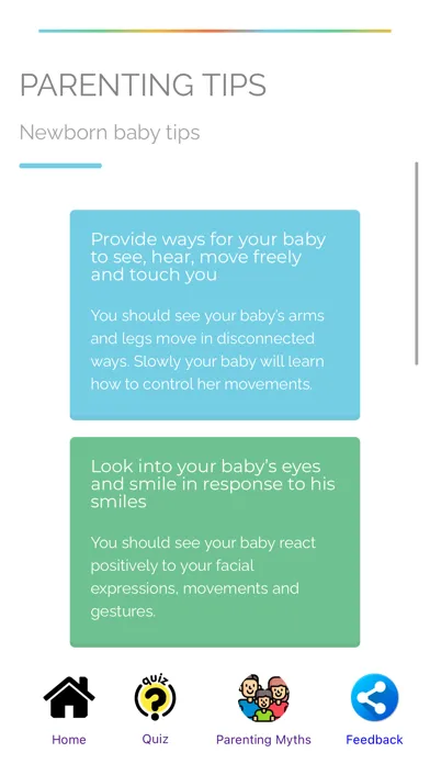 Baby Milestones : Parenting Screenshots