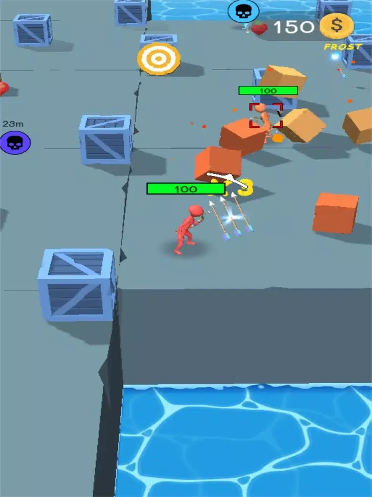 Capturas de tela do Archery Zone iPad 