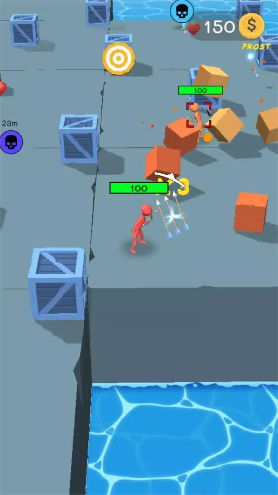 Capturas de tela do Archery Zone