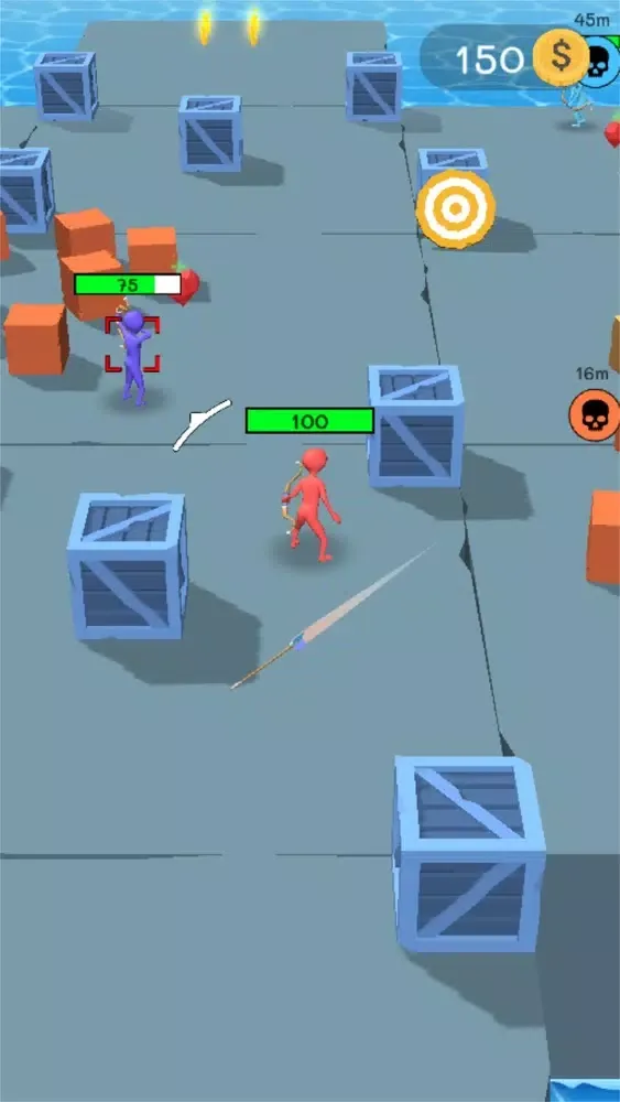 Capturas de tela do Archery Zone