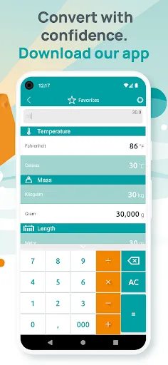 Unit converter, Convert metric应用截图