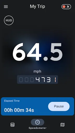 Speed Tracker. GPS Speedometer Screenshots