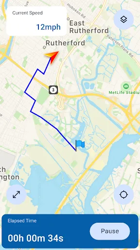 Speed Tracker. GPS Speedometer Screenshots