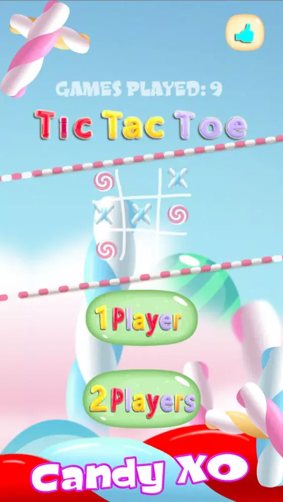 Tic Tac Toe ! Candy 2 Player Screenshots