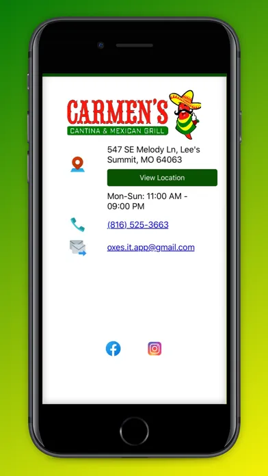 Скриншоты Carmen's Cantina Lee's Summit