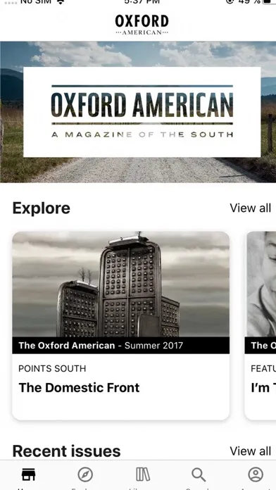 Captures d'écran de Oxford American
