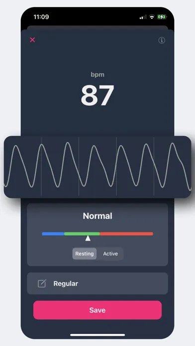 Скриншоты AccuRate Heart Rate Monitor