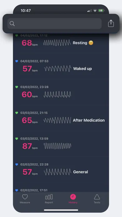 Скриншоты AccuRate Heart Rate Monitor