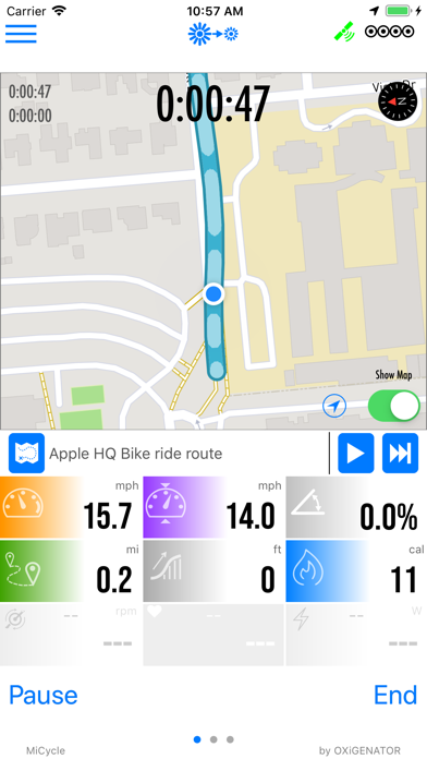 Screenshot di MiCycle Pro