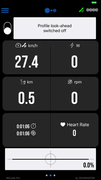 ภาพหน้าจอของ MiCycle Pro