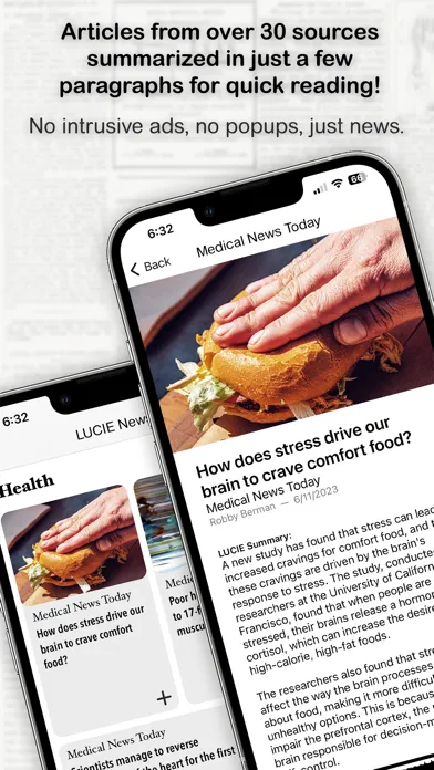 Скриншоты LUCIE News - News By AI