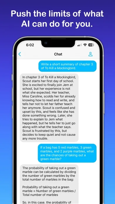 Tangkapan skrin LUCIE Chat - Chat with AI