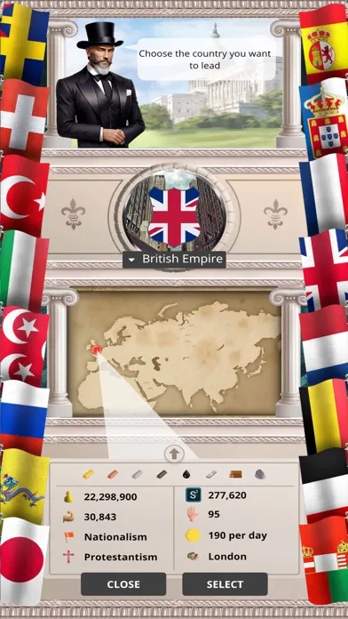 Captures d'écran de 20th century Economic strategy