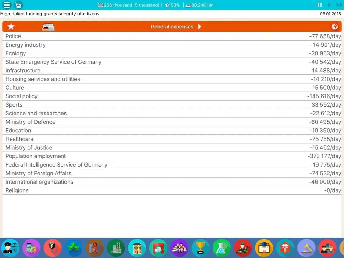 ภาพหน้าจอของ Germany Simulator 2 Premium iPad 