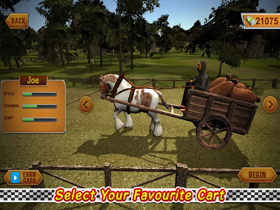 Horse Cart Racing Derby 3D Pro iPad  سکرین شاٹس