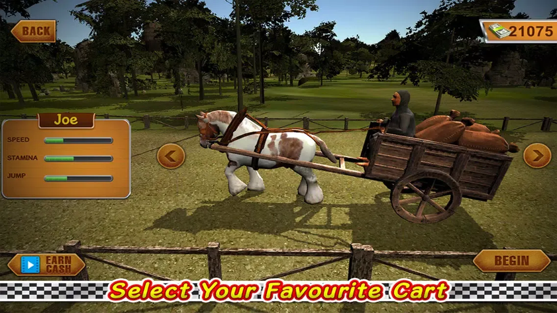 Horse Cart Racing Derby 3D Pro سکرین شاٹس