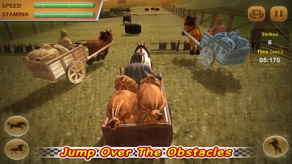 Horse Cart Racing Derby 3D Pro سکرین شاٹس