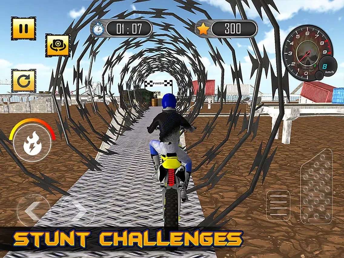 Tangkapan layar Electrifying Moto Racing Pro iPad 