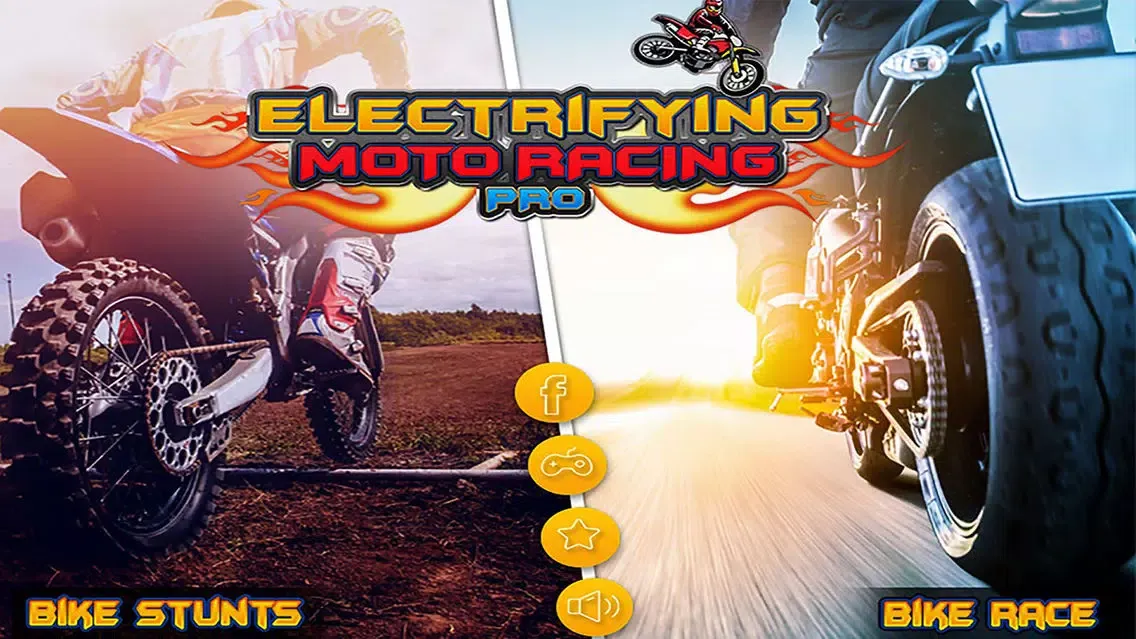 Tangkapan layar Electrifying Moto Racing Pro