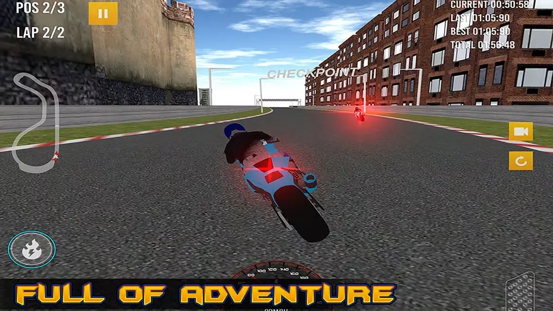 Tangkapan layar Electrifying Moto Racing Pro