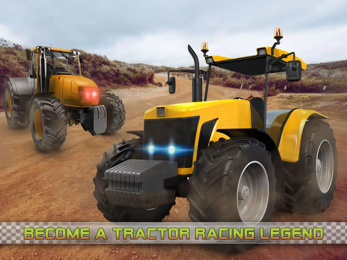 American Farm Tractor Race Pro iPad  Screenshots