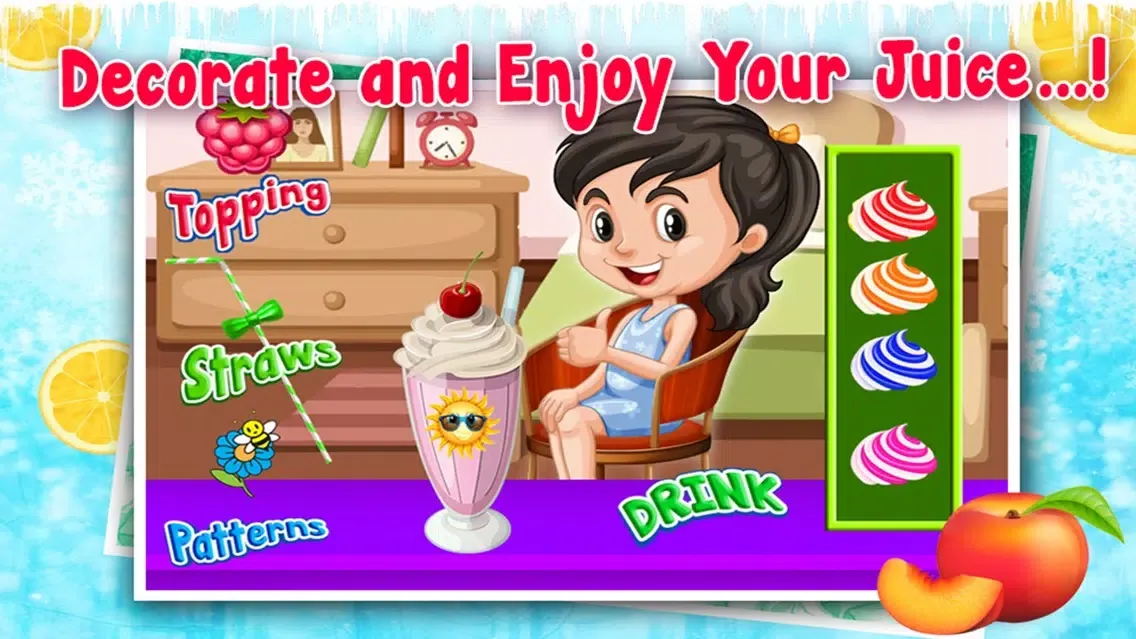 Frozen Ice Juice Shop - Refreshing Kids With Exciting Flavors of Slush & Frozen Juices应用截图
