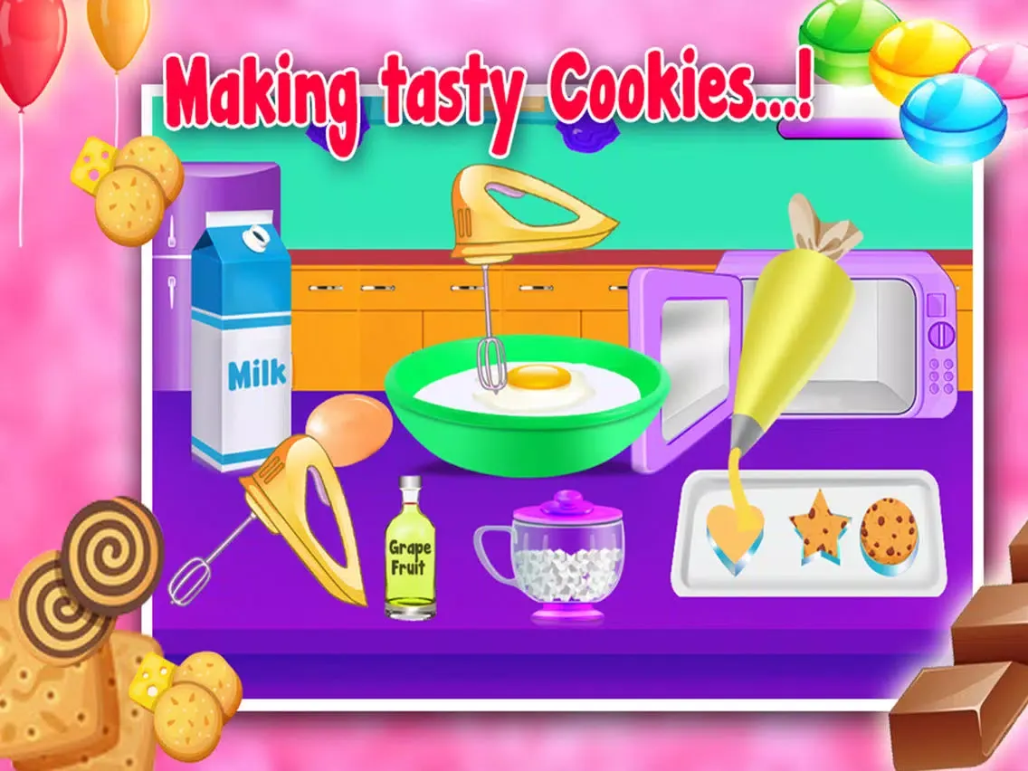 Capturas de tela do Princess High Tea & Cookie Party iPad 