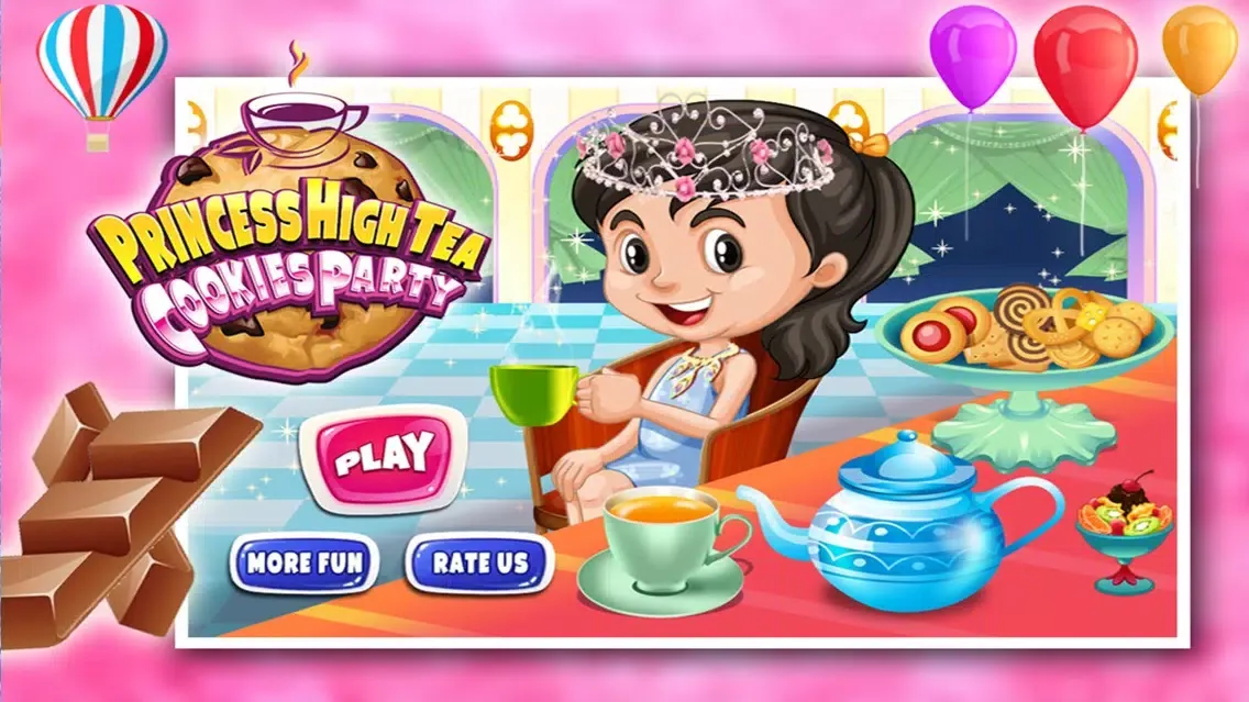 Capturas de tela do Princess High Tea & Cookie Party