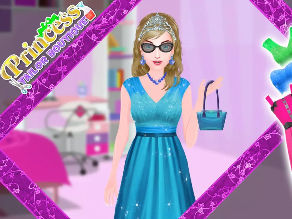 Скриншоты Princess Tailor Fashion Design Boutique - DressUp Boutique For Christmas Clothing Wear iPad 