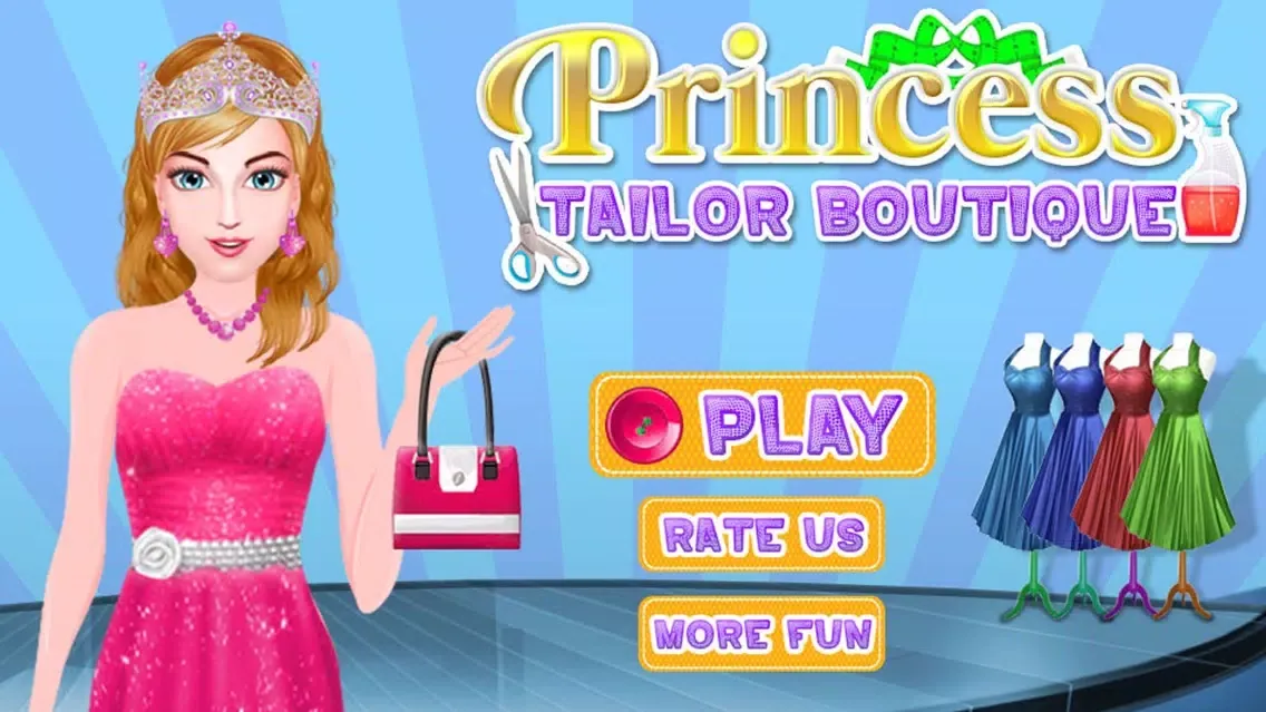 Скриншоты Princess Tailor Fashion Design Boutique - DressUp Boutique For Christmas Clothing Wear