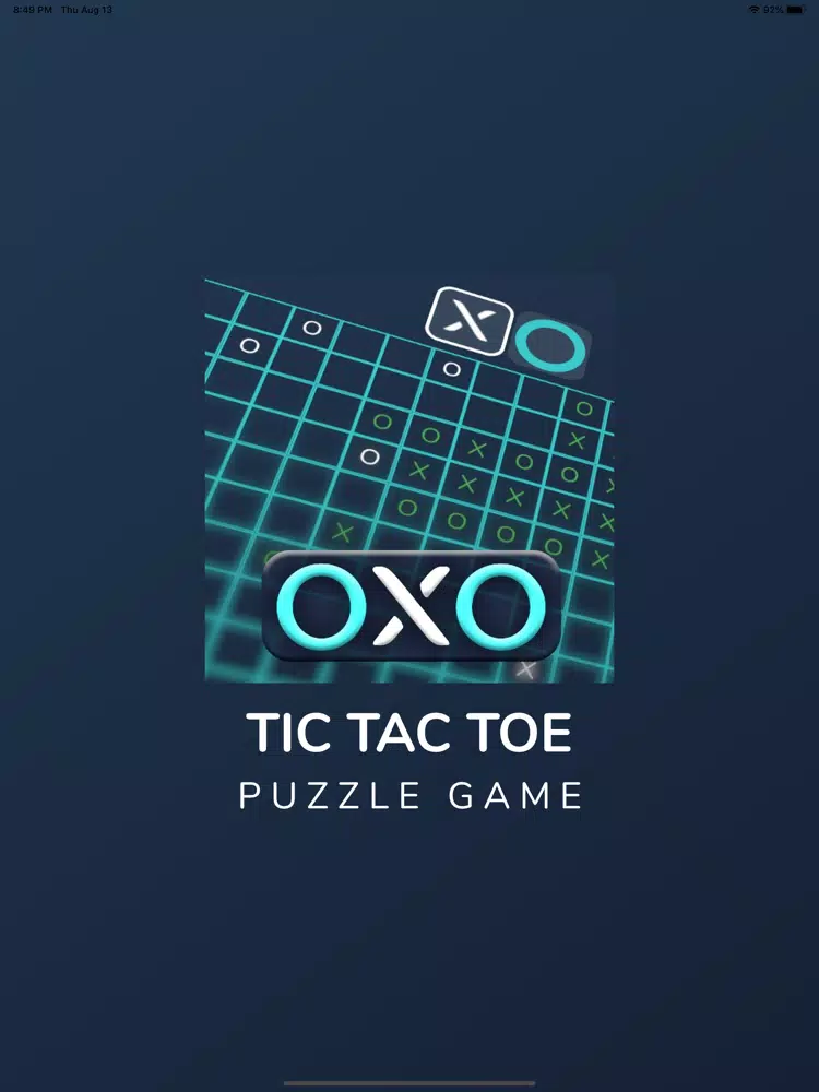 OXO - Tic Tac Toe Reinvented iPad  スクリーンショット