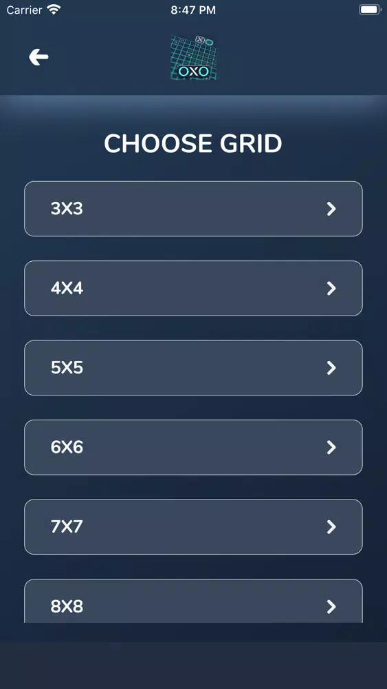 OXO - Tic Tac Toe Reinvented スクリーンショット