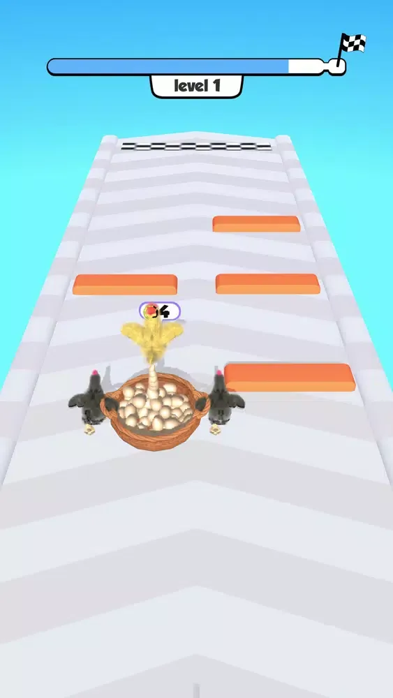 Captures d'écran de Chicken Run 3D