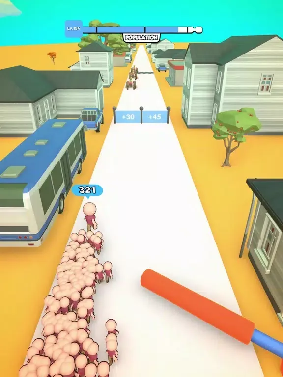 Tangkapan skrin Farm 2 City iPad 