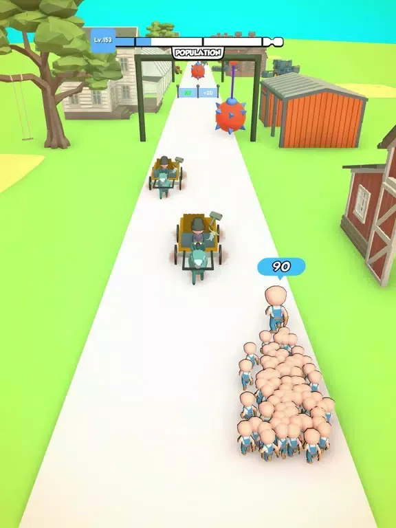 Tangkapan skrin Farm 2 City iPad 