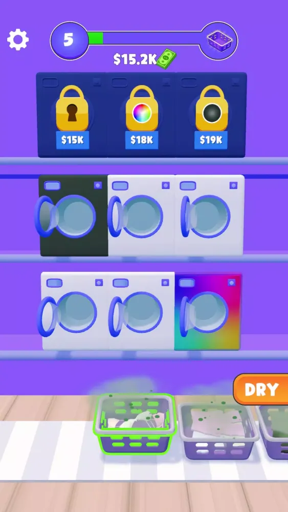 Ảnh chụp màn hình của Laundry Manager