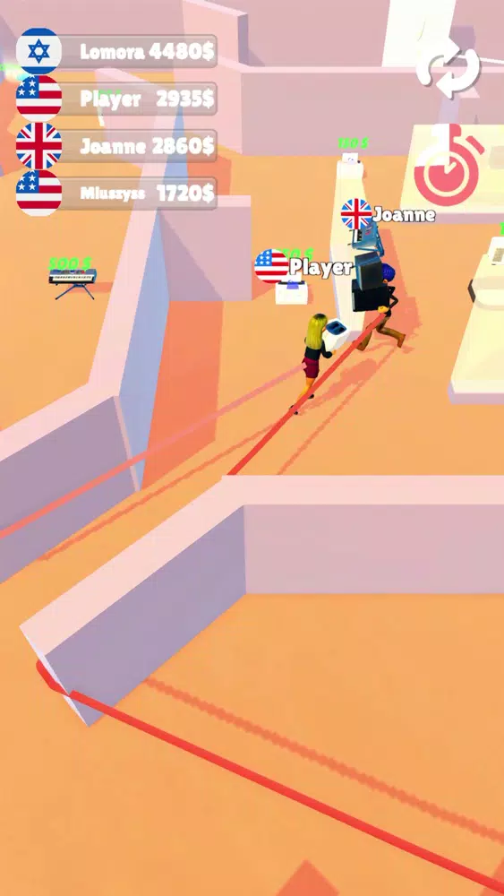 Captures d'écran de Rubber Race