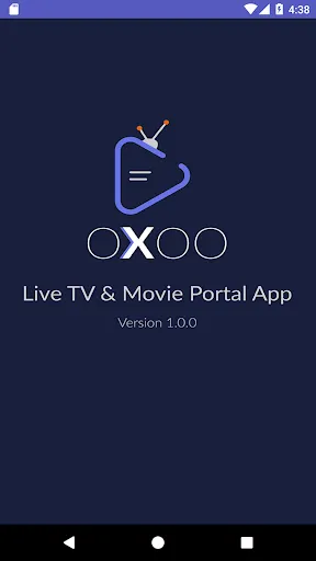 Tangkapan skrin OXOO - Android Live TV & Movie