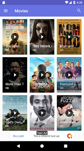 Tangkapan skrin OXOO - Android Live TV & Movie