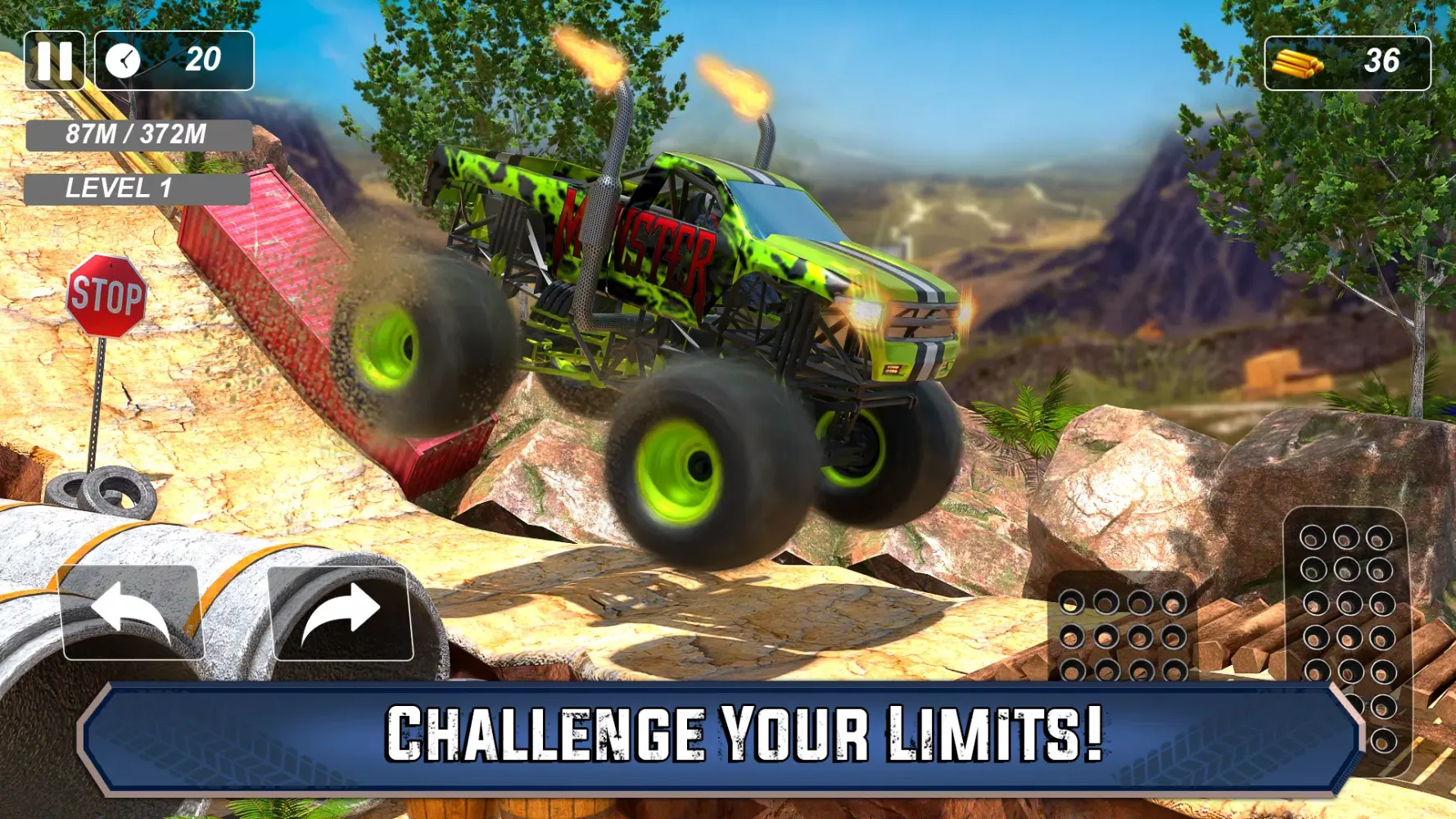 Monster Truck - Hill Racing Screenshots