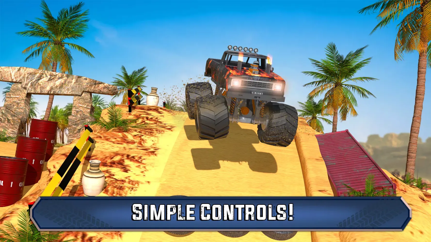 Monster Truck - Hill Racing Screenshots