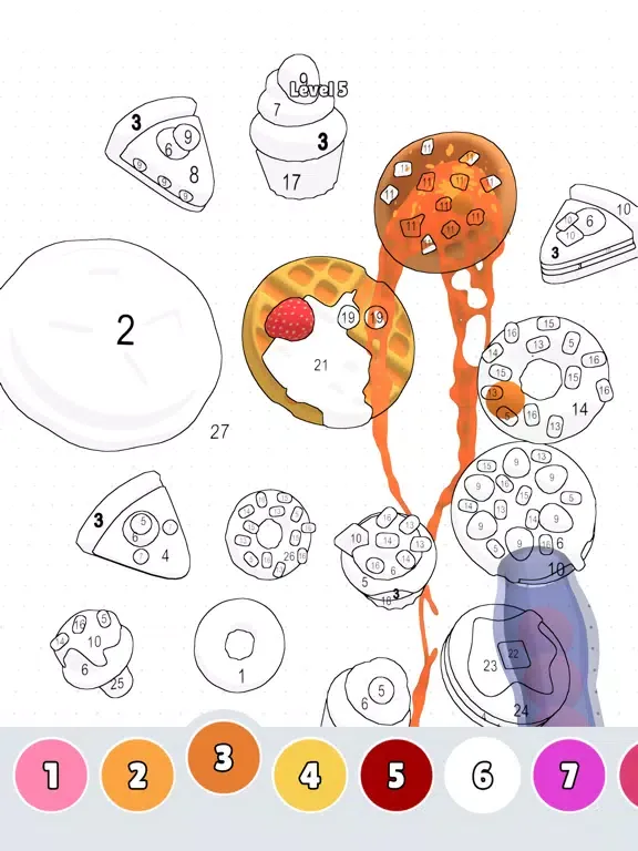 Capturas de pantalla de Splash By Number iPad 