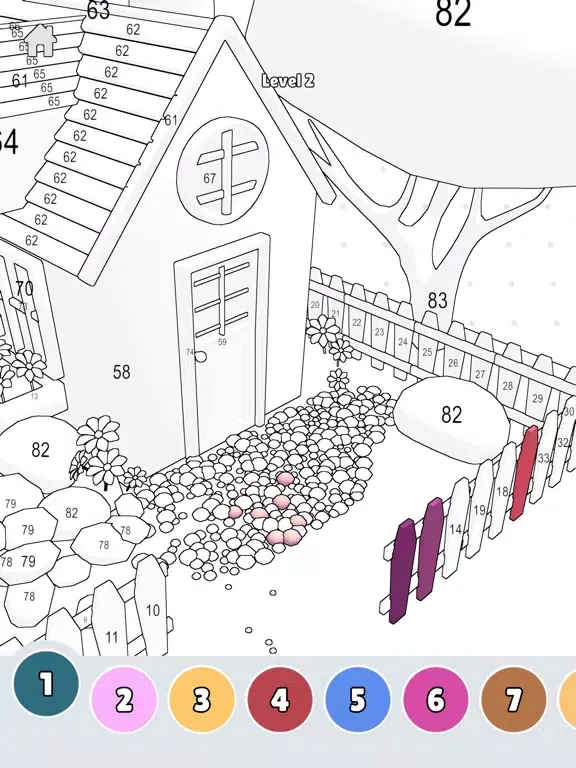 Capturas de pantalla de Splash By Number iPad 