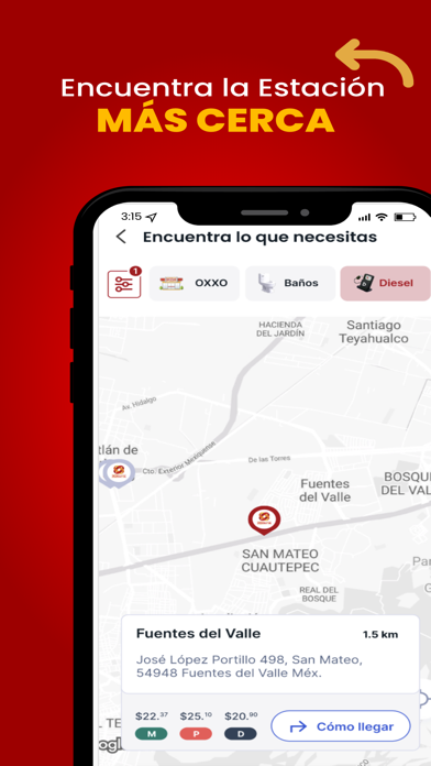 Capturas de pantalla de OXXO GAS Clientes